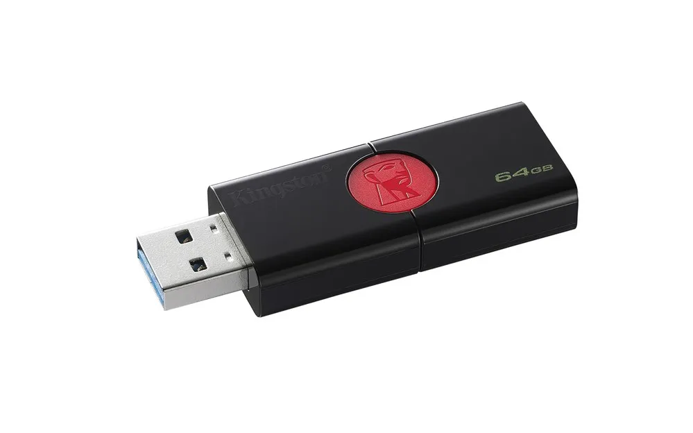 Kingston technology DataTraveler 106 64 GB 3 0 (3 1 Gen 1) разъем usb type A Slide черный красный|USB