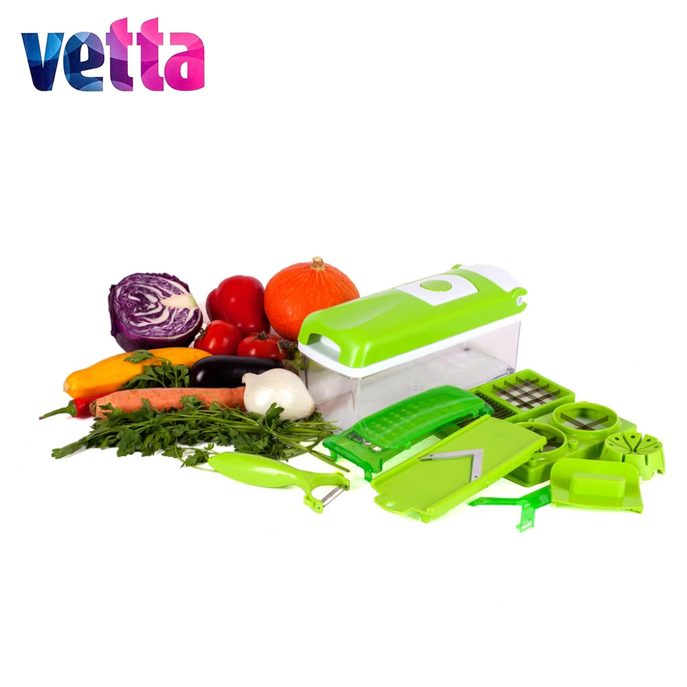 

VETTA a set of spiral fruit and vegetable slicer and manual cutting,grater,peeler, shredder 885-042