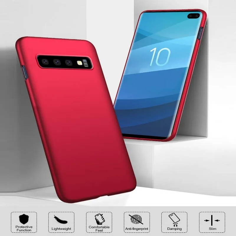 Case For Samsung Galaxy S10e S10 Plus Cover Shockproof 360 Full Body Hard PC Case for Samsung Galaxy S9 S8 S7 S6 S5 Edge Plus  (1)