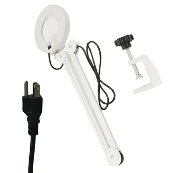 

Beauty Desk 30LED Light Magnifier Skincare Cosmetic Makeup Nail Manicure 5x Magnifying With Clamp Spa Salon Tool YS-702 Selling