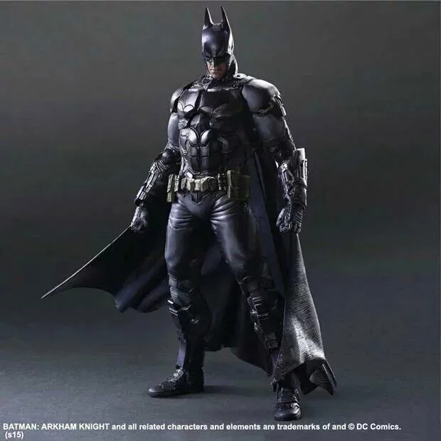 Chanycore Bat Man 27cm 1pcs Action Figure DC Comic Batman Arkham Play Arts Kai Anime Collection Mod