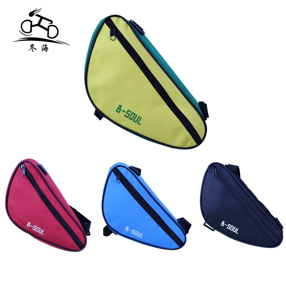 DONGHAI Hot Bicycle beam MTB Road Bag Mini Foldable Bicycle Front Tube