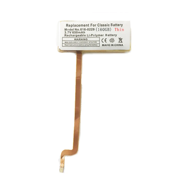 For iPod Classic 160GB Replacement Battery Thin Version Brand New