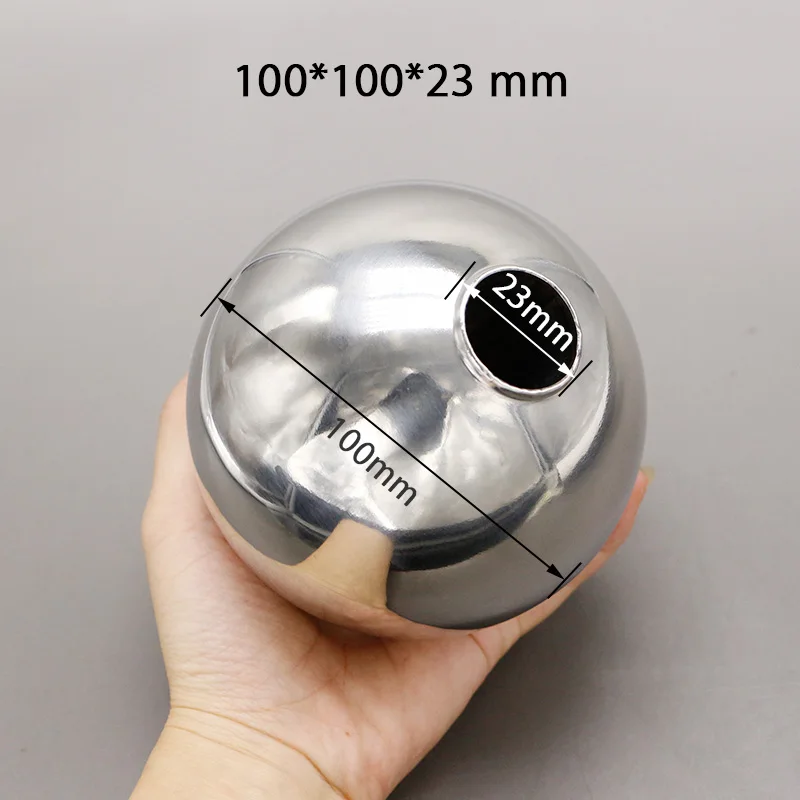 

Customized 1pc 100*100*23mm Magnetic Stainless Steel Float Ball for Water Level Float Switch