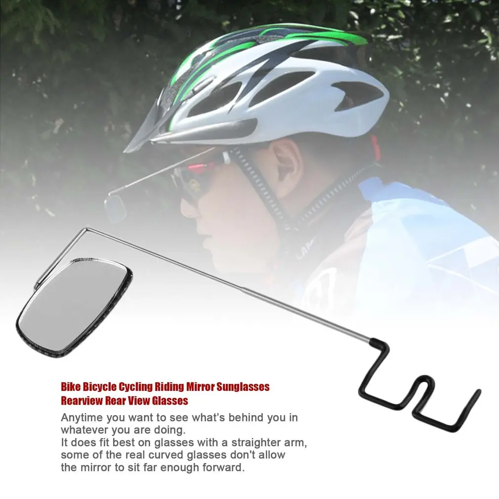 Bike Bicycle Cycling Riding glasses Mirror Sunglasses Rearview Rear View Glasses new brand