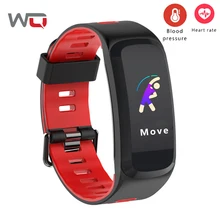 WQ F4 смарт-браслет сердечного ритма крови Давление крови кислородом Smart Band Мульти Спорт режим Фитнес трекер 30 м Водонепроницаемый браслет