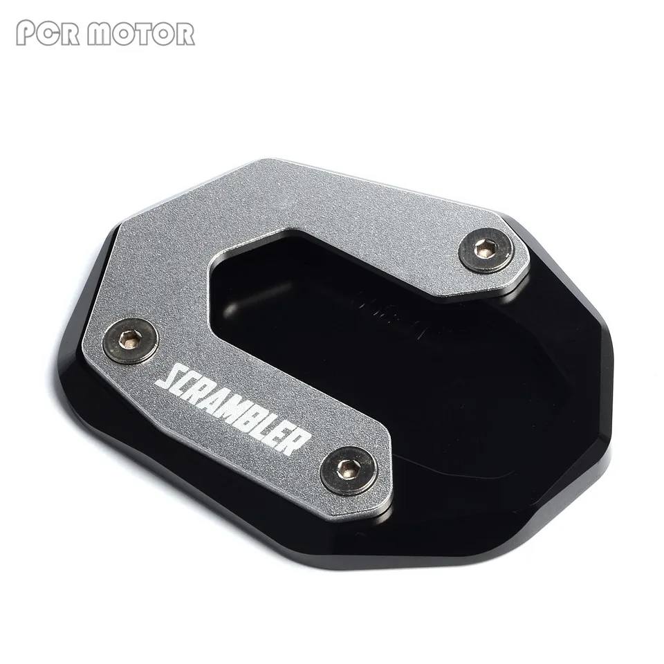 Side Kickstand Stand Extension Support Plate Motorcycle Accessories For