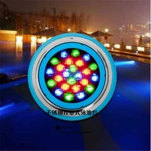 Из нержавеющей стали настенные светодио дный Par56 лампы, светодиодная лампа для бассейна, 24 Вт IP68 подводный светильник LPL-Par56-24W