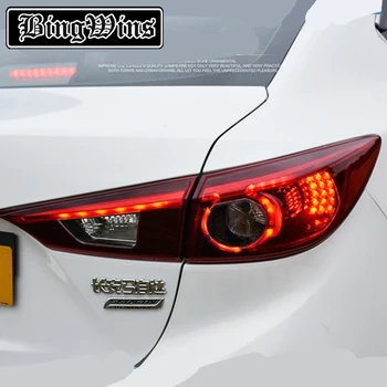 

For Mazda 3 Tail Lights New Mazda3 Axela LED Tail Light 2013-2016 Orignal Design LED Rear Lamp DRL+Brake+Park+Signal Back