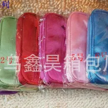 10 шт леопард/Зебра/полоса/точка/сплошной цвет дополнительно складной леди контейнер для косметики ручной чехол сумка