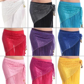 

Belly Dance Accessories Sexy Fringe Hip Scarf Indian Dance Belt Waist Towel Girdle Belly Dance Hip Belt Oriental Costumes DN1634