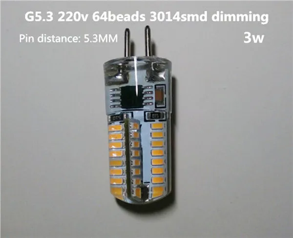 ETMSL220V-50W-G5,3  5 Stück  Ersatz Halogenlampen 220v 50w Sockel G5,3 
