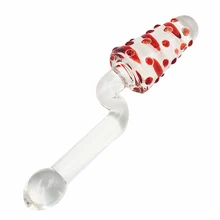 Pyrex glass dildo fake penis crystal anal beads butt plug prostate massager g-spot female masturbation Sex toys for women men