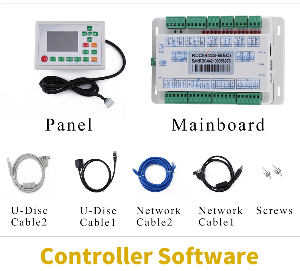 Будет ли Feng Ruida RDC6442S RDC6442G лазерный контроллер системы для Co2 лазерной гравировки машины. RD материнская плата
