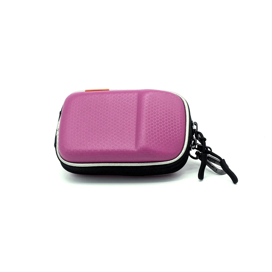 Эва(этиленвинилацетат) цифровой Камера чехол сумка Портативный ручная сумка для sony DSC-RX100 RX100 II RX100 III WX500 W800 W830 HX60 HX50 HX30V RX100 Характеристическая вязкость полимера M4 - Цвет: Hot pink