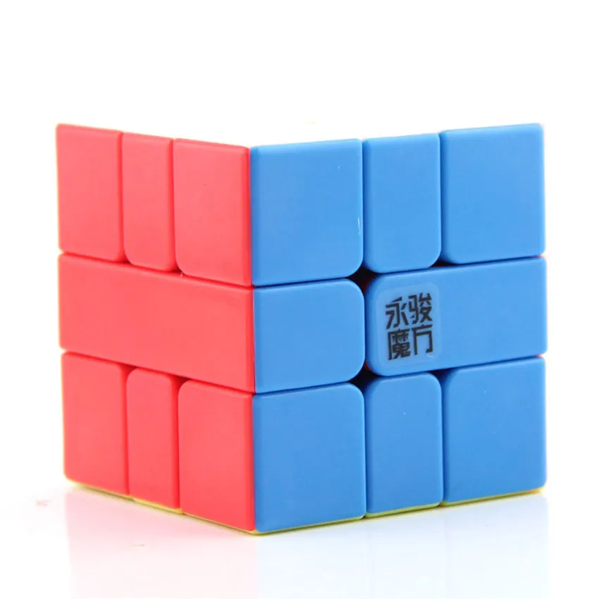 

YJ Toys YongJun YuLong 3X3X3 SQ-1 Square One SQ1 Skewed Magic Cube Stickerless Speed Cubes Puzzle For Kids Education Toys Gift