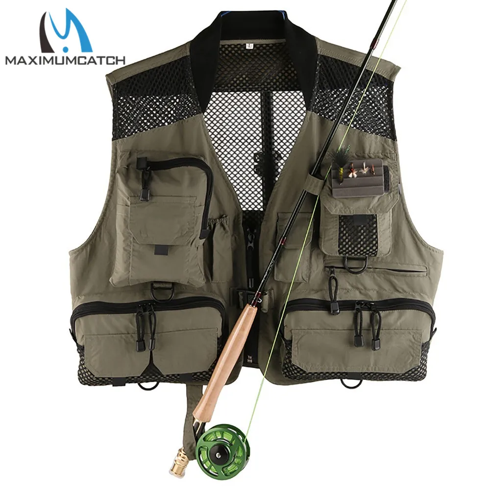 Buy Maximumcatch V LITE Super Light Fishing Vest With