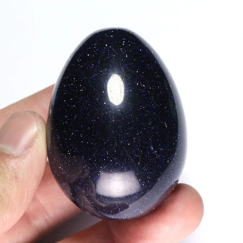 Ассорти кварцевые яйцо для тренировки вагины в форме камни для спа-массажа Исцеление чакры Кристалл Рейки ручной работы резной инструмент здравоохранения драгоценный камень-подвеска - Цвет: L