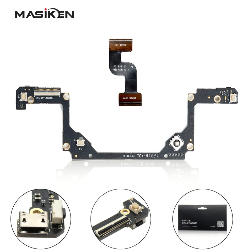 MASiKEN font b Remote b font Control Keys Cable For DJI Mavic Pro font b Drone