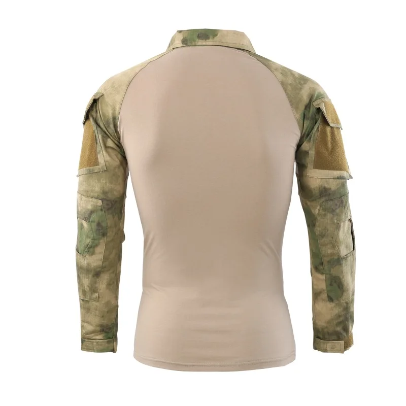 Новинка, армейская Тактическая Военная форма, камуфляжная, проверенная в бою рубашка с длинным рукавом для быстрого штурма, униформа для боев