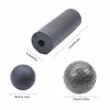 Health Fitness Massage Ball Medicine Yoga Myofascial Release Fascia Body Pilates Gym Sport Ball Massager Roller Black 2