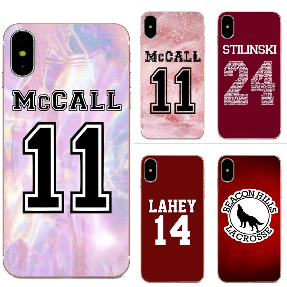 Новый черный чехол для телефона Teen Wolf 24 14 11 Number Samsung Galaxy Note 5 8 9 S3 S4 S5 S6 S7 S8 S9 S10 mini Edge