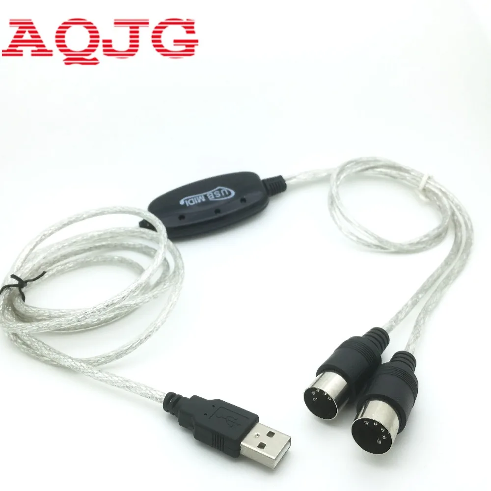 USB to MIDI Cable PC TO Music Keyboard Adapter USB TO Keyboard PC MIDI