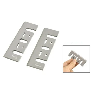 

2Pcs Planer Blade High Speed Steel HSS Planer Blades Repair Tool Parts 3 1/4" Hard And Soft Wood Cutter Blade For Makita 1900B