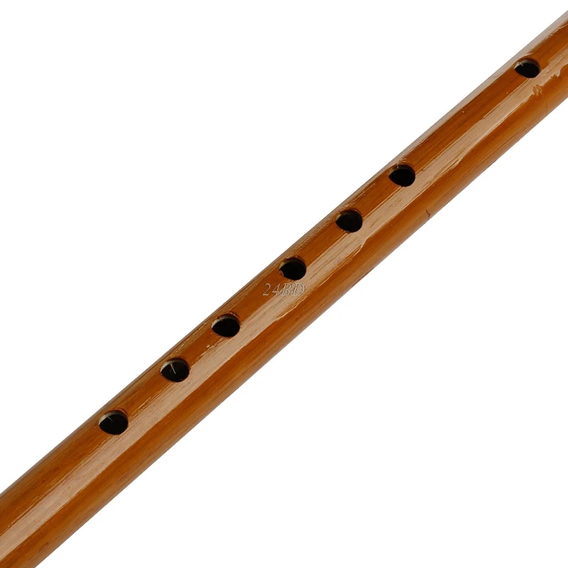 Китайский традиционный 6 отверстий бамбуковая флейта кларнет студента музыкальный инструмент цвет древесины J24