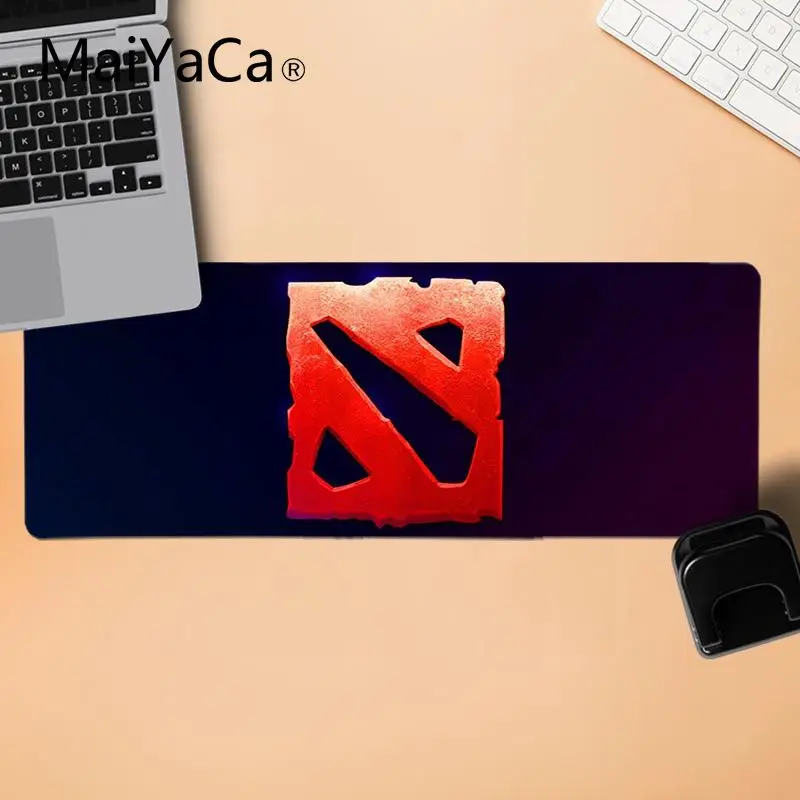  MaiYaCa Gaming Mouse Pad Dota Logo Beautiful Anime Mouse Mat Comfort Mouse Mat Gaming Lockedge Mous