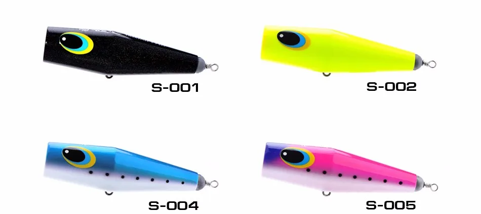 Artesanal de Madeira Luxo Marca Série Huxiao 170 170mm - 220g Popper Floating Lure Natural Sft 25 220g Popper Floating Popper Lure Artesanal De Madeira Natural