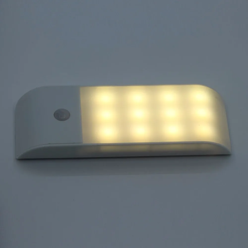 12 SMD светодиодный светильник с датчиком, супер яркий автомобильный светильник для багажника, шкаф, шкаф, светильник, книжные шкафы, гостиничные лампы, домашний ночник, автомобильный стиль