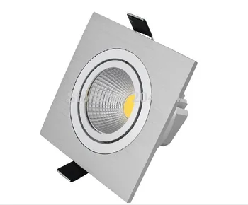 

2018 Top Fashion Real 10pcs/lot Square Ceining Light 120lm/w,epistar Chip,advantage Product,high Quality Ceiling Lights