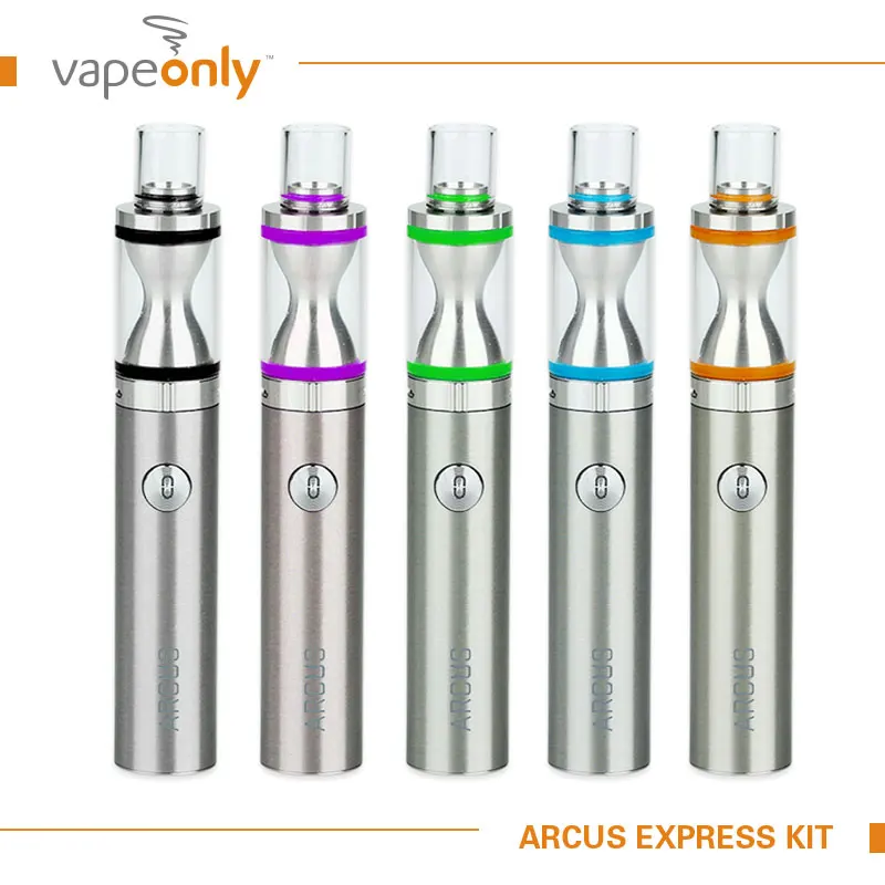 

Original VapeOnly Arcus Vape Starter Kit Built-in 900mAh Battery & 2ml Tank Atomizer Ultra thin e-Cigarette vape kit