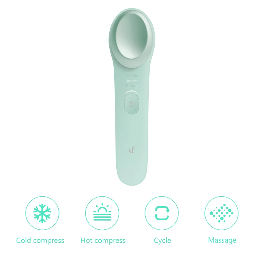 Xiaomi Mijia LF холодный теплый массажер для глаз автоматический умный датчик температуры контроль автоматический датчик USB порт глаза расслабляет жизнь