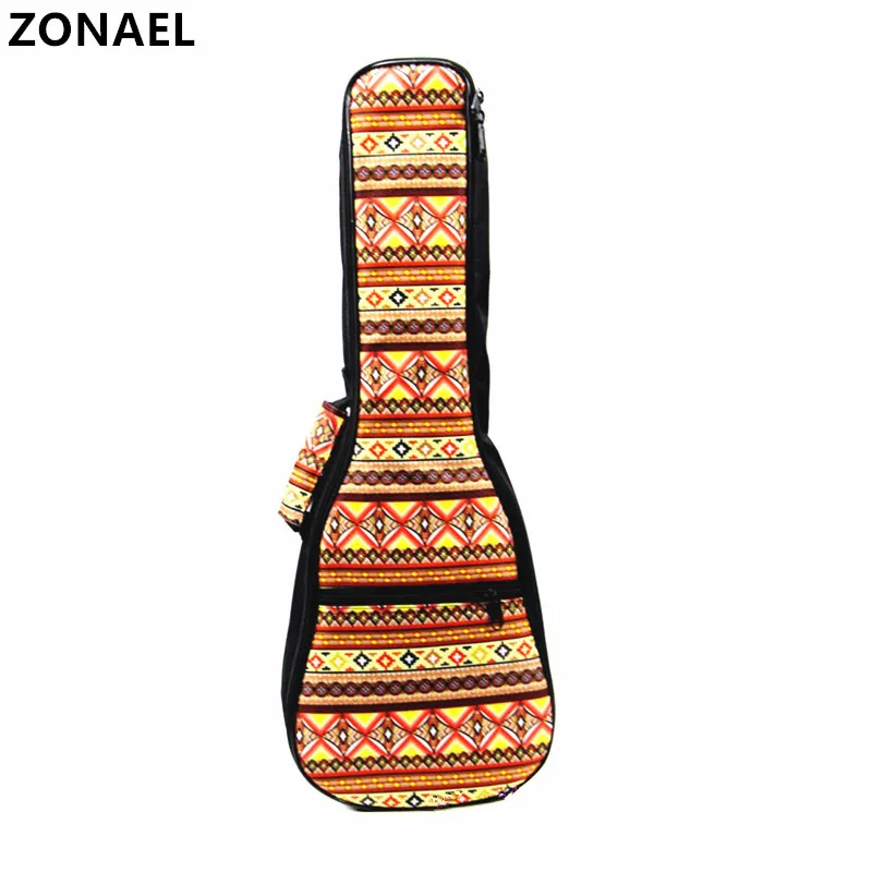 ZONAEL Горячая 21 &quot23&quot 24 &quot26&quot дюймов сопрано концертный Тенор укулеле сумка