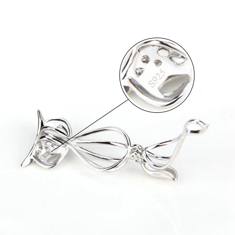3 шт. женский кулон из серебра 925 пробы с жемчугом|pendant charms|pendant womanpendant cage |