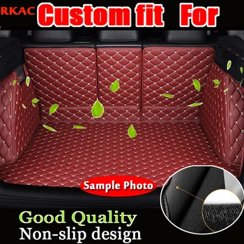 

custom fit leather car full trunk mats cargo mat for opel mokka 2013 2014 2015 2016 2017 Vauxhall Mokka X 5d cargo liner