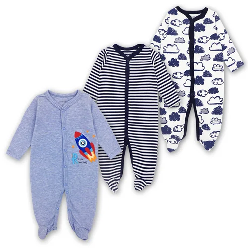 Детские пижамы; Одежда для новорожденных девочек и мальчиков 3, 6, 9, 12 месяцев; детское одеяло; пижамы - Цвет: Коричневый