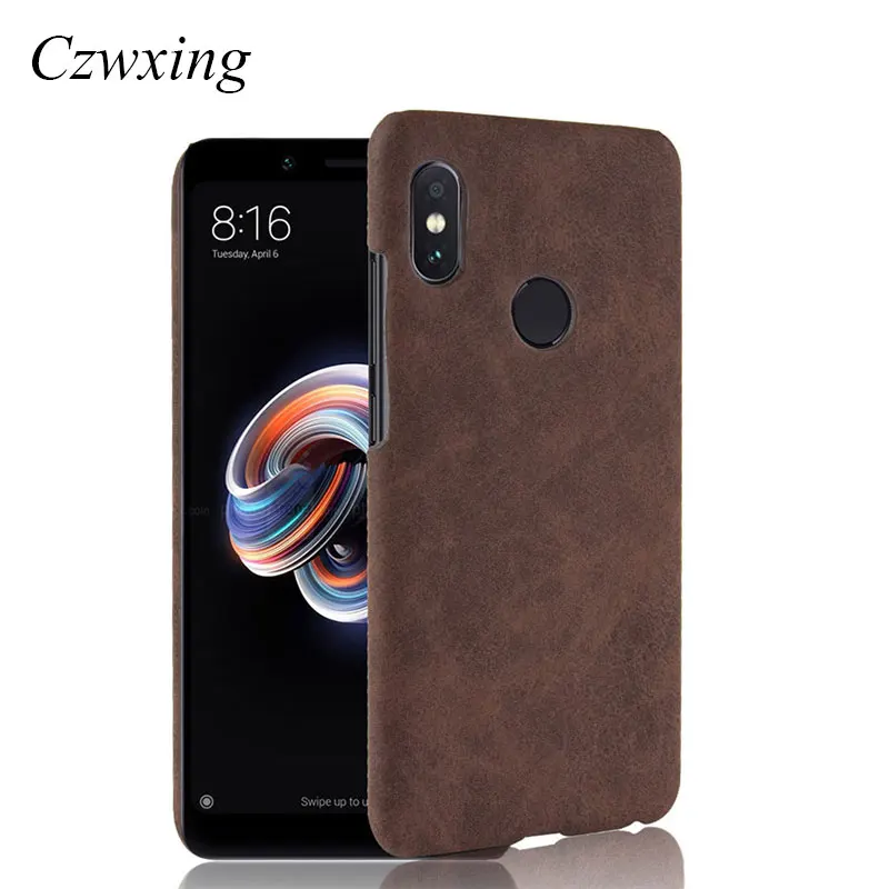 Xiaomi Redmi S2 Case Luxury PU Leather Global Version Retro Hard Phone For S 2 RedmiS2 Back Cover |