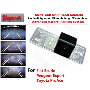 

FOR Fiat Scudo Peugeot Expert Toyota ProAce CCD Car Backup Parking Camera Intelligent Tracks Dynamic Guidance Rear View Camera