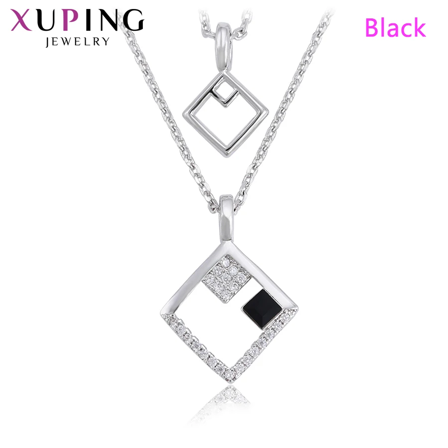 Xuping ювелирные изделия Подвески стильные ожерелья Кристаллы от Swarovski Украшенные