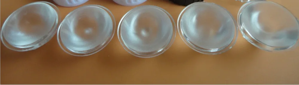 

1w 3w Led lens Diameter 20mm Matte surface, 5 10 15 20 25 30 60 degrees high power lens