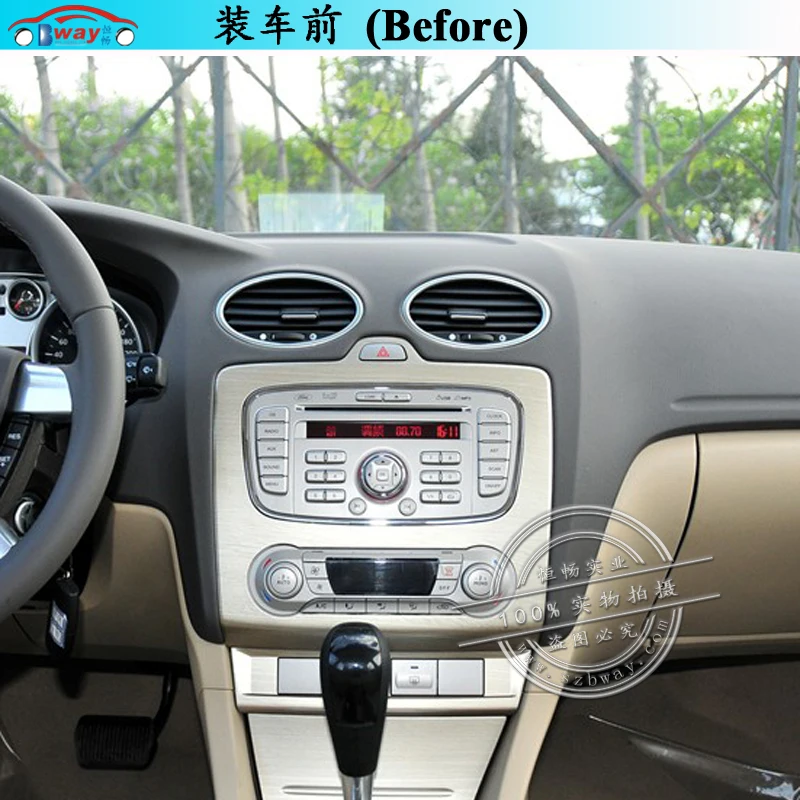 Flash Deal Hactivol 2 din car accessories car radio stereo for Ford Focus 2 mondeo Kuga C max 2007-2011 car dvd player gps navi car sticker 2