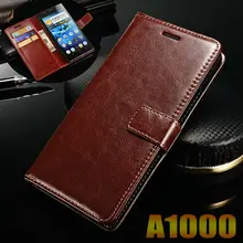 Lenovo a1000 case capa flip de couro de luxo sacos de telefone para lenovo a1000 1000 negócio ultra fino carteira sacos de telefone caso cobrir