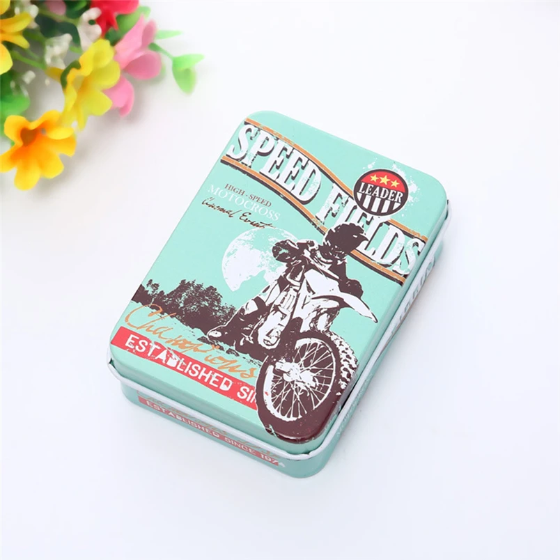 Fashion Travel Cosmetic Case Organizer Storage Cartoon Tinplate storage make up organizer storage organizer storage box #4D10 (8)