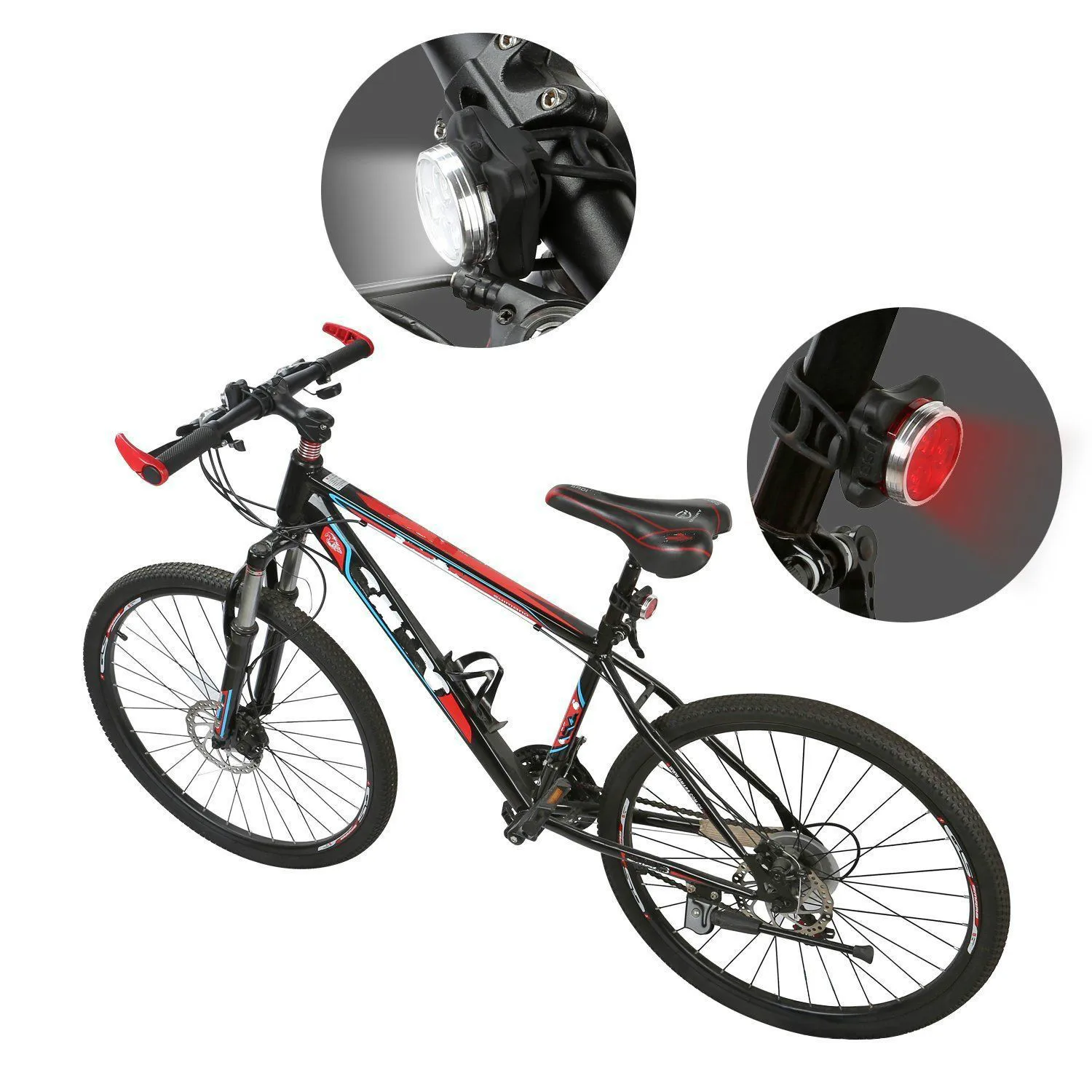 Discount 2PCS USB Rechargeable 4 Modes Built-in Battery LED Bicycle Light Cycling Set Bright Front Headlight Rear Back Tail Lanterna 14 Discount 2PCS USB Rechargeable 4 Modes Built-in Battery LED Bicycle Light Cycling Set Bright Front Headlight Rear Back Tail Lanterna 14