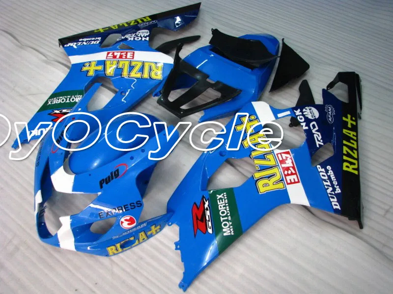 

For 04-05 Suzuki GSXR600 GSXR750 K4 GSXR 600 750 Injection Motorcycle ABS Fairing Bodywork Kit 2004 2005 Sky Blue