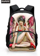 Trendy Boys girl school bags for School 3D Husky Printing Backpack Large Laptop Backpack Children School Bags Mochila