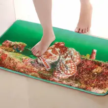 OctopusStyle коврик для ванной комнаты, Забавный Противоскользящий коврик для ванной, аксессуары для душевой занавески, соответствующие вашей душевой занавеске